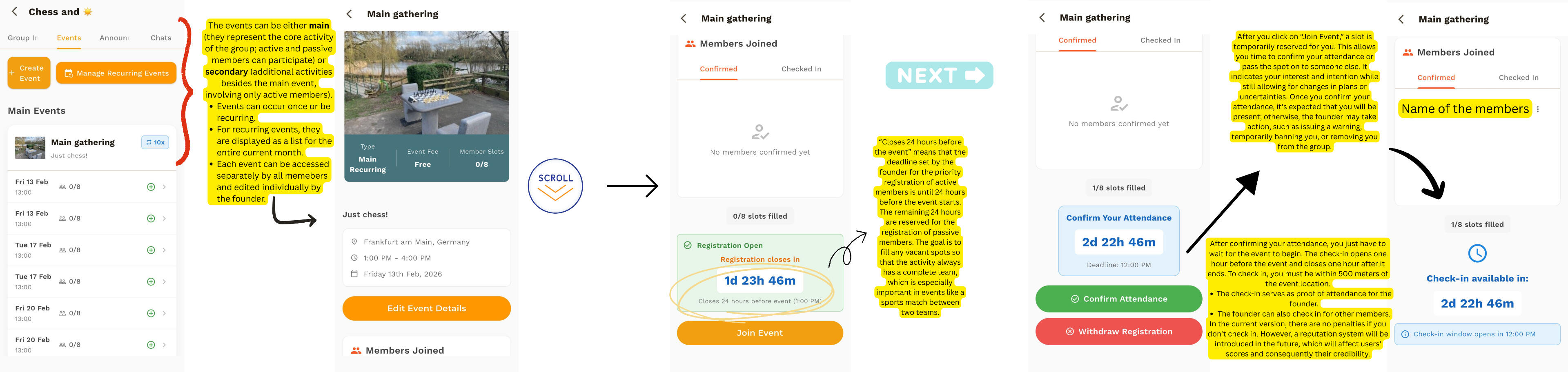 Hobby and interests groups logo for Interesso - unity, happiness and collaboration